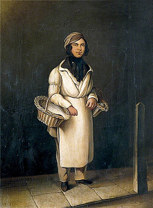 'Brighton Sammy', the Walking Fishmonger, 1850, 