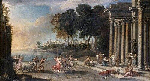 A Festival in Honour of Bacchus, 1750, 