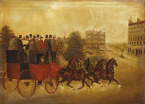 Coaching Scene, 1850, 