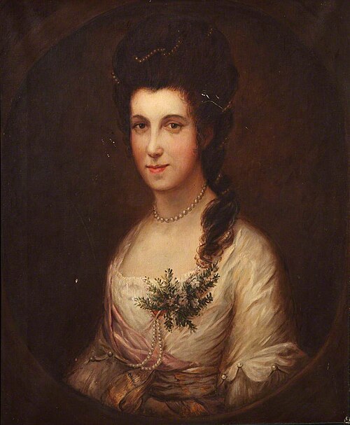 Perhaps Mrs Henry Broughton (c.1750–1839) (after Thomas Gainsborough), 1850, 