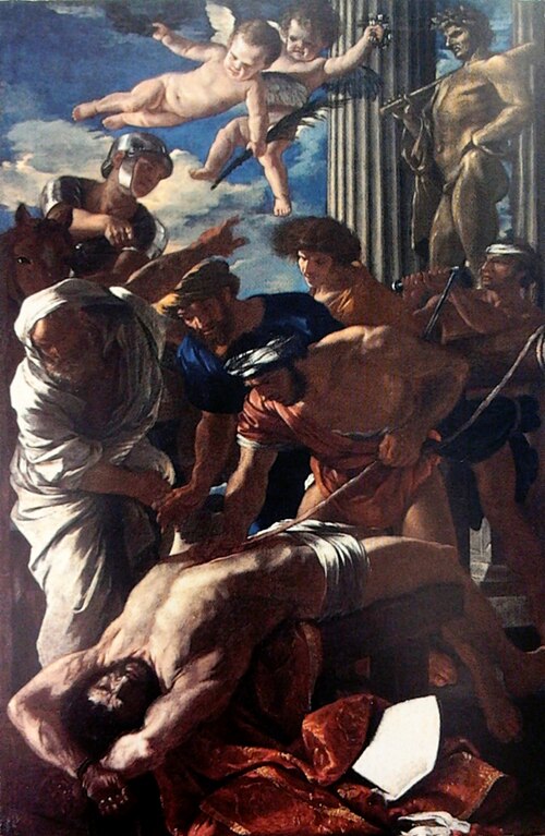 Martyre de Saint Erasme., 1628, 