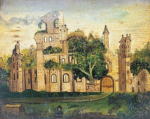 Kirkstall Abbey Ruin, 1850, 