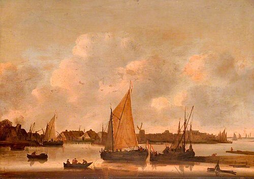 River Scene, 1750, 