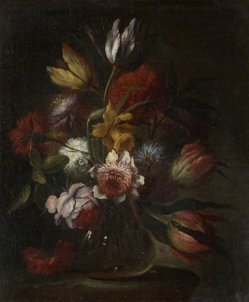 Flowers in a Vase, 1750, 