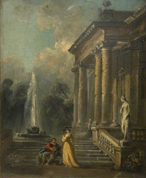 A Terrace Scene, 1750, 