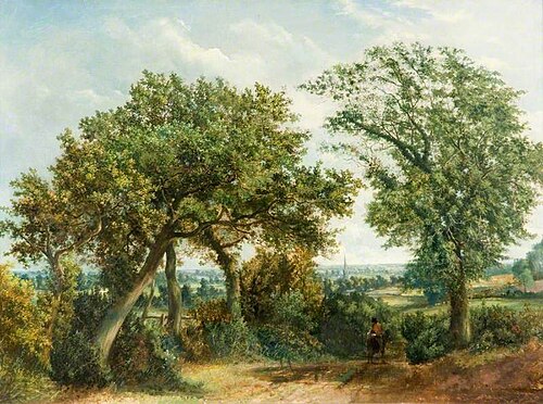 Wooded Landscape, 1850, 