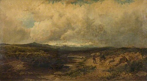 A Moorland Scene, 1850, 
