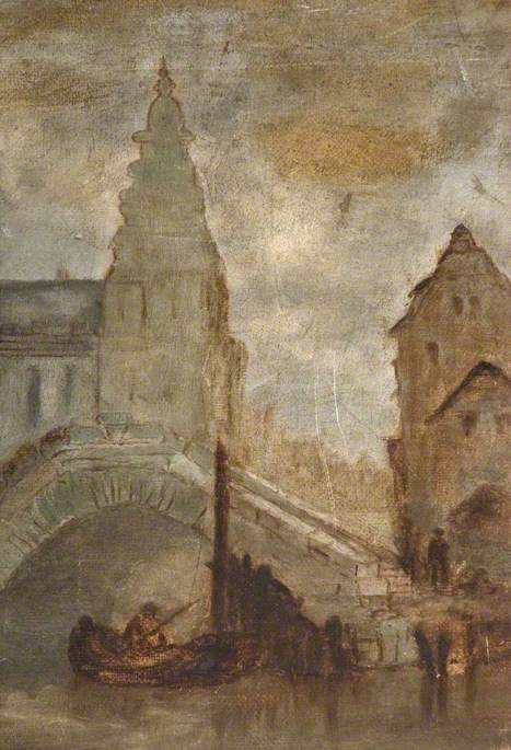 Canal Scene, 1850, 