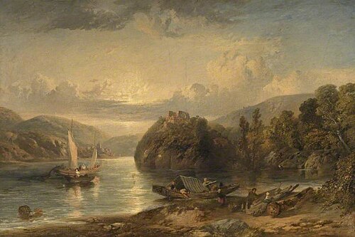 Lake Scene, 1850, 