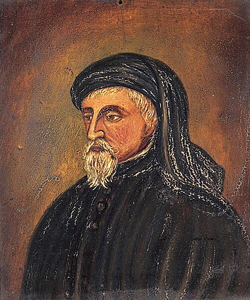 Portrait of a Man (Chaucer?), 1850, 