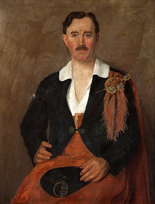 Portrait of a Man Wearing Gaelic Dress, 1850, 