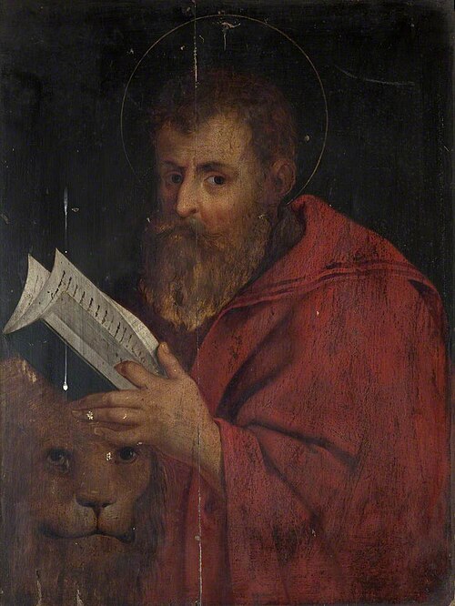 Saint Mark, One of the Four Evangelists, 1850, 