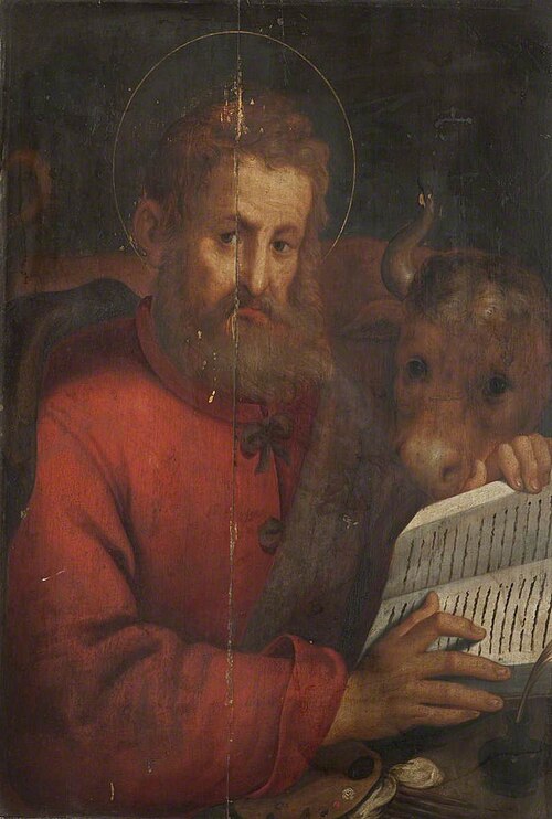Saint Luke, One of the Four Evangelists, 1850, 
