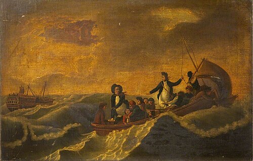 Survivors from a Shipwreck, 1850, 