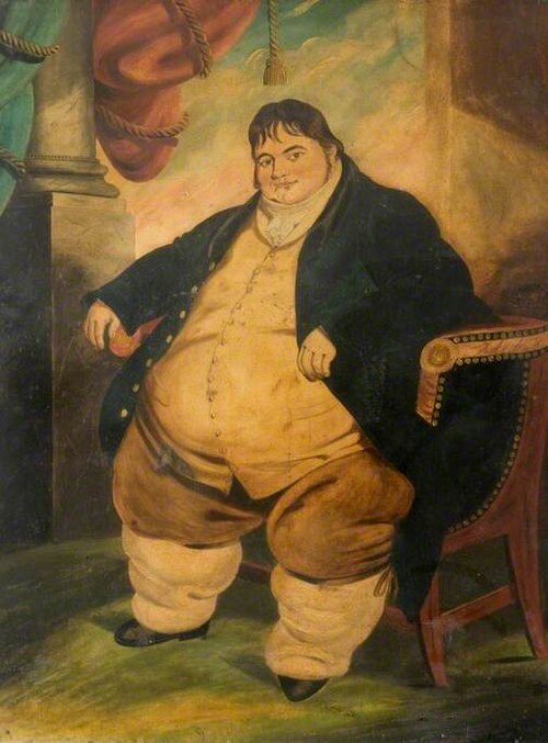 Daniel Lambert, 1750, 