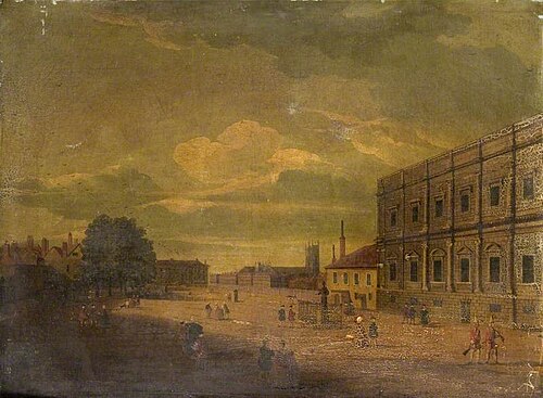 View of Whitehall, London, 1750, 