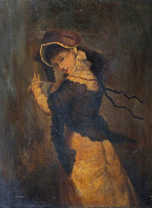 Lady with a Fan, 1850, 