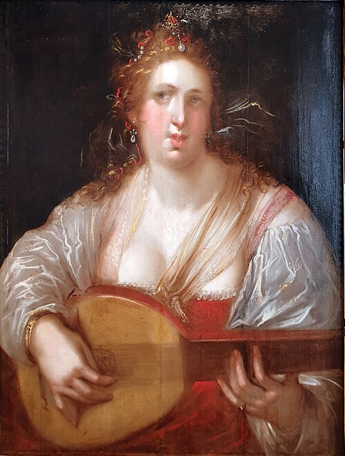 Allegory of the five senses: hearing, 1620, 