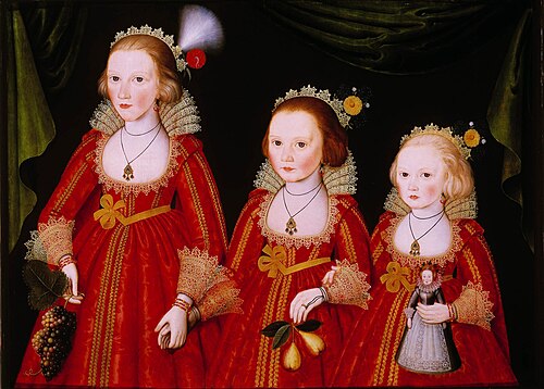 Three Young Girls, 1620, 