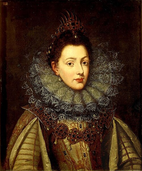 Portrait of a Princess at the Time of the Valois, 1650, 