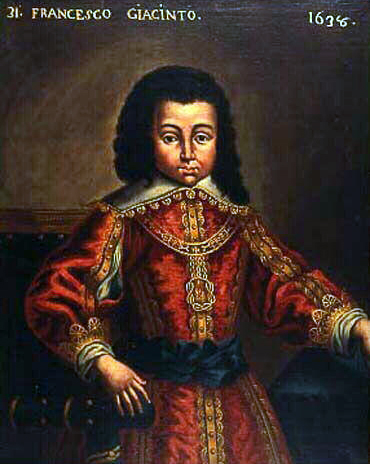 Porträt des Francesco Giacinto di Savoia (1632-1638), 1750, 