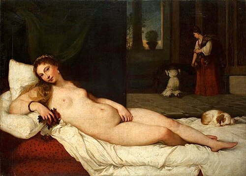 Vénus d'Urbin., 1650, 