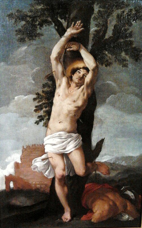 Saint Sebastian., 1650, 
