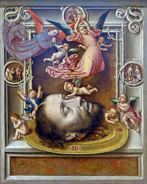 Tête de saint Jean-Baptiste, 1549, 