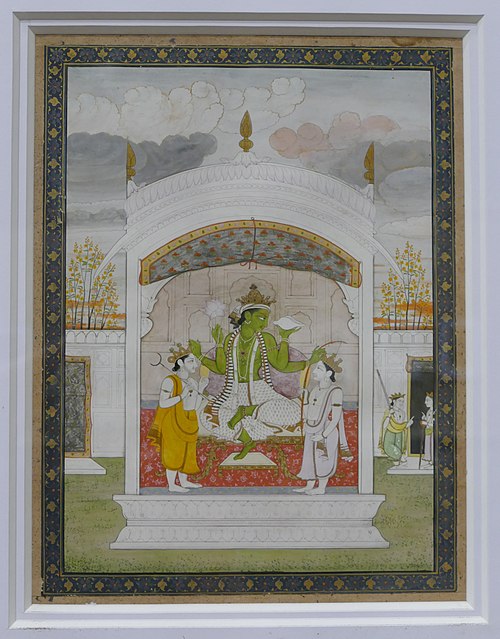 Vishnu with Jay and Vijay, 1800, 