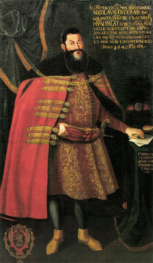 Portrait of Miklós Esterházy, 1645, 