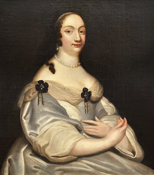 Portrait de Marie Louise Gonzague de Nevers., 1750, 