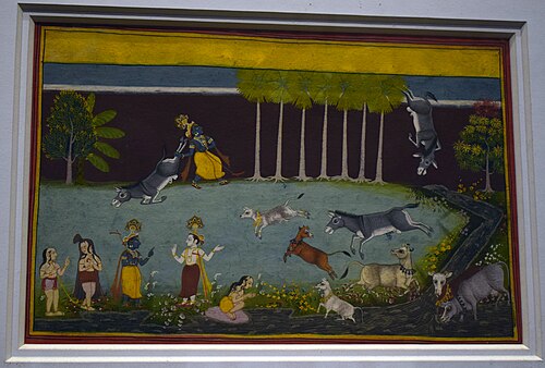 Dhenukasur-badh, 1800, 