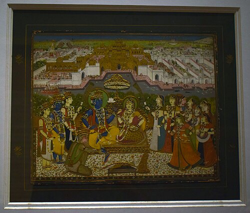 Coronation of Ramachandra, 1700, 