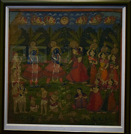 Festive gathering, 1700, 