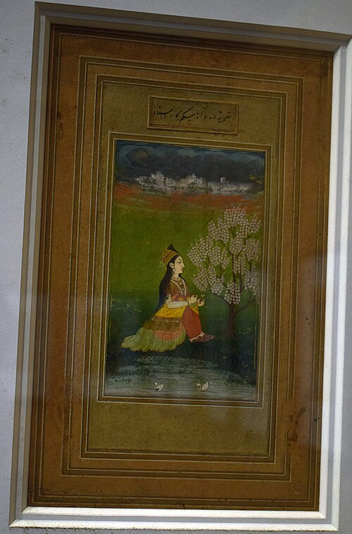 Princess enjoying wine, 1800, 