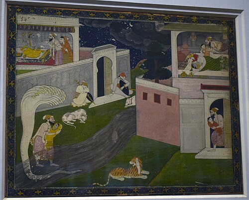 Birth of Krishna, 1800, 
