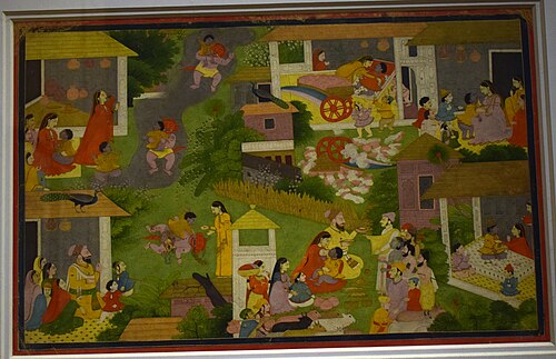 Krishna's Balyalila, 1800, 