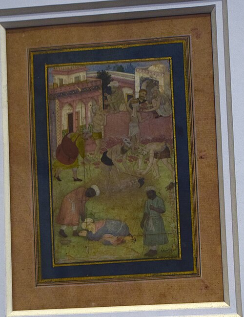 Masons at work, 1500, 