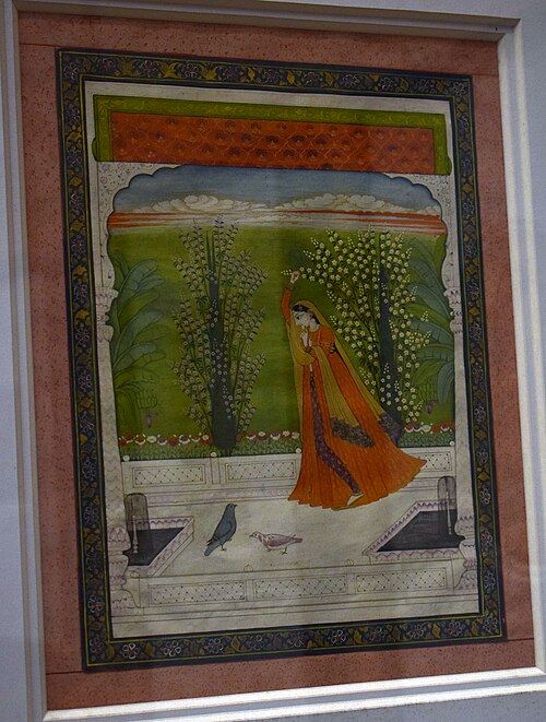 Uttkantthita Nayika, 1800, 