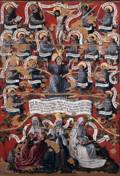 Descendance spirituelle de saint François d'Assise (Arbre généalogique de l'ordre franciscain), , 
