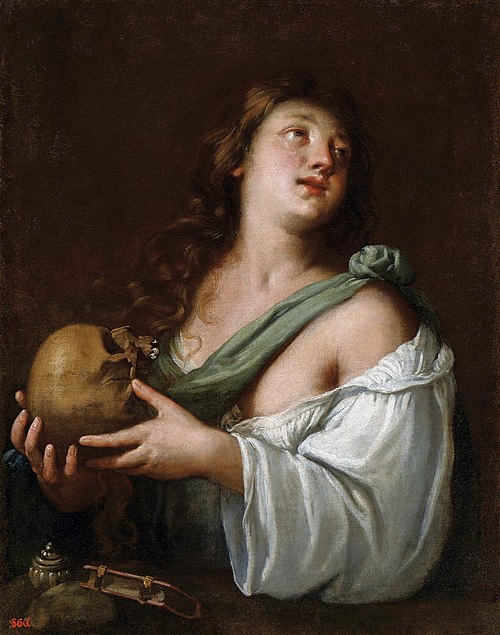 Marie-Madeleine penitente, 1650, 