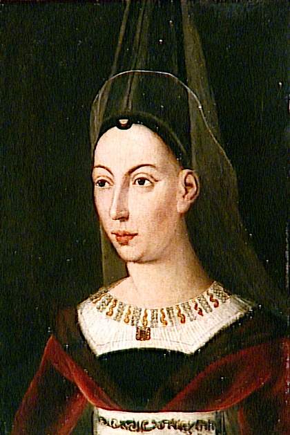 Portrait d'Isabelle de Bourbon, 1480, 
