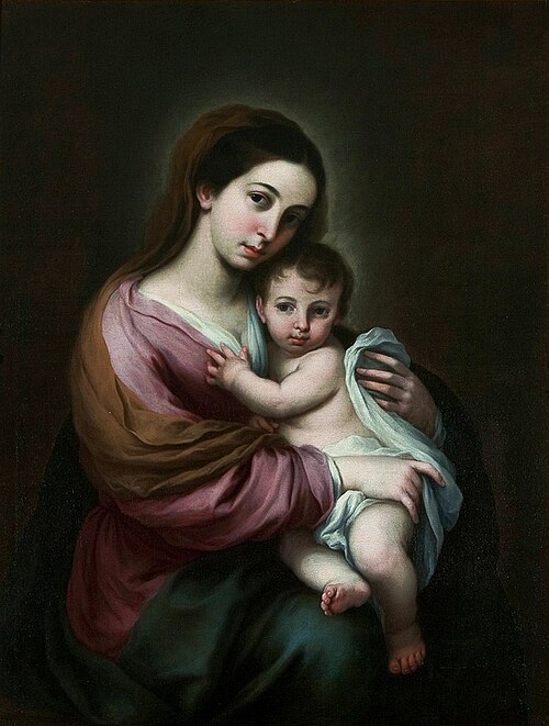 Vierge à l'Enfant, 1650, 