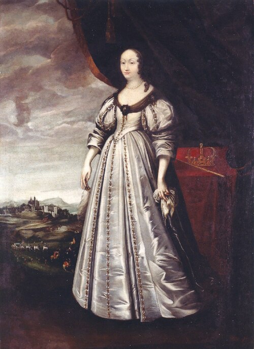 Portrait of Marie Louise Gonzaga de Nevers., 1650, 