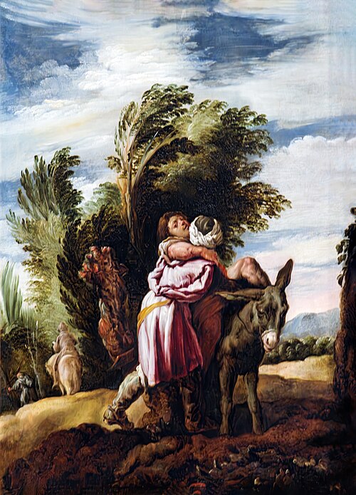 La parabole du Bon Samaritain, 1620, 