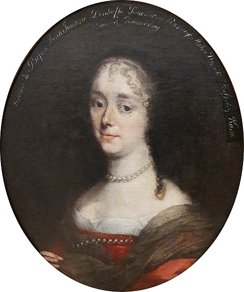 Portrait de Katarzyna Franciszka Denhoffowa née von Bessen (1635-1695)., 1660, 