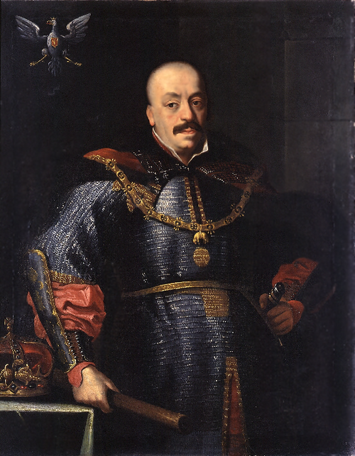 Portrait du roi Jean II Casimir dans une cotte de mailles., 1660, 