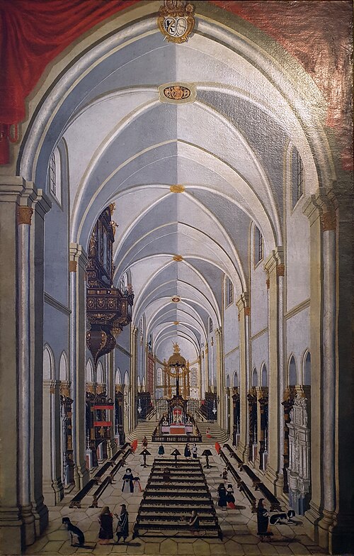 Inside view of the Bamberger Dom, 1667, 