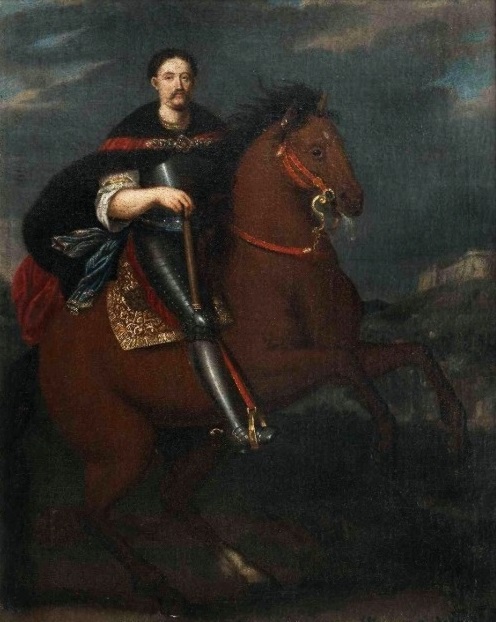 Portrait du roi Jean III Sobieski à cheval., 1670, 