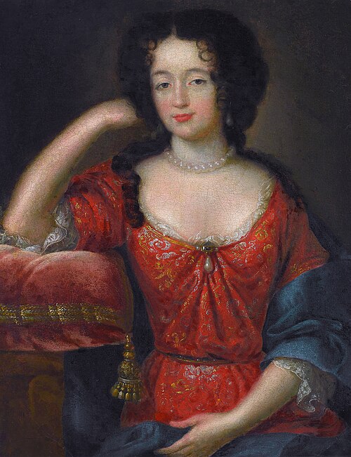 Portrait de Marie Casimire Zamoyska (Marysieńka)., 1700, 